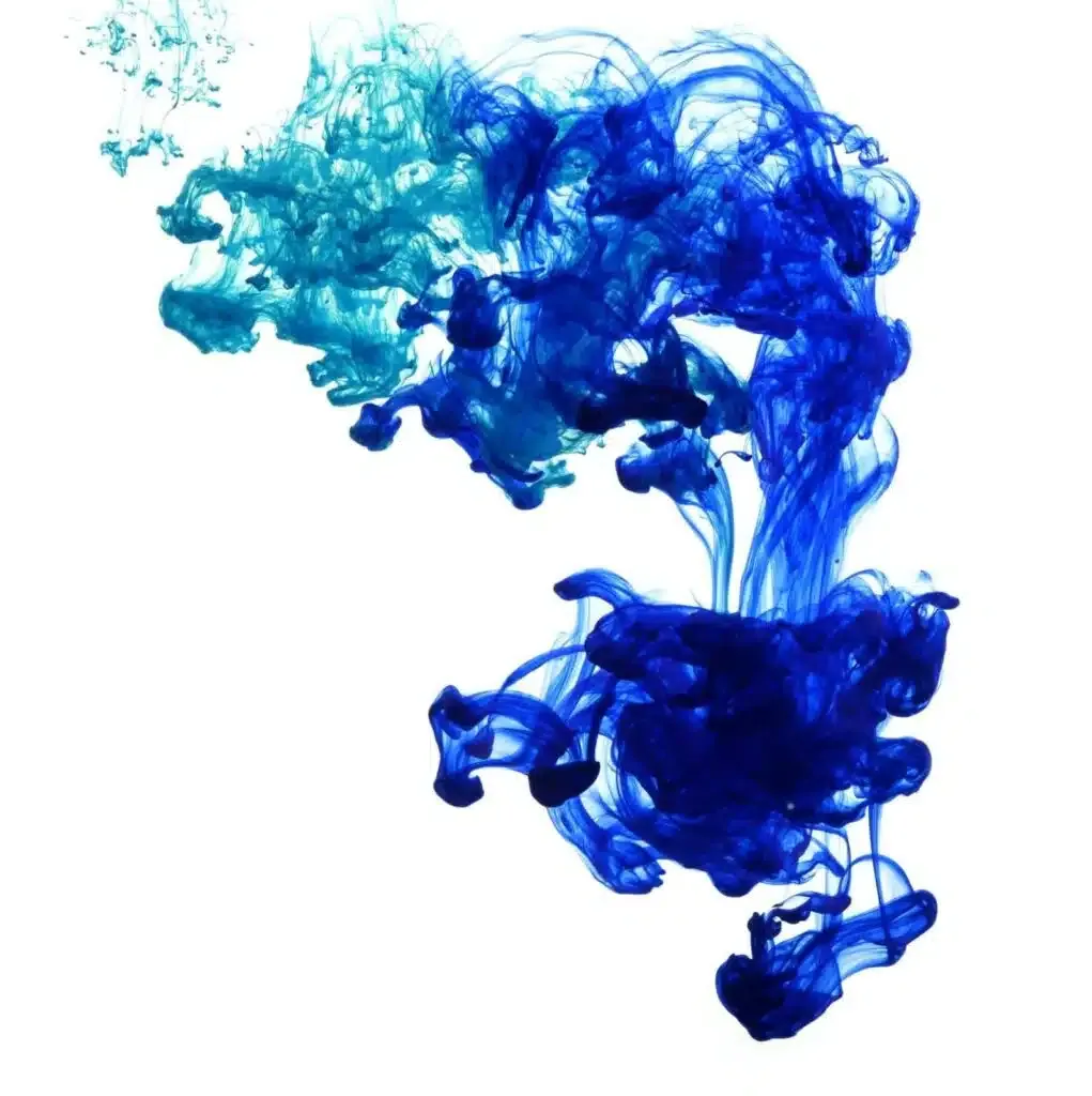 abstract composition of mixed ink